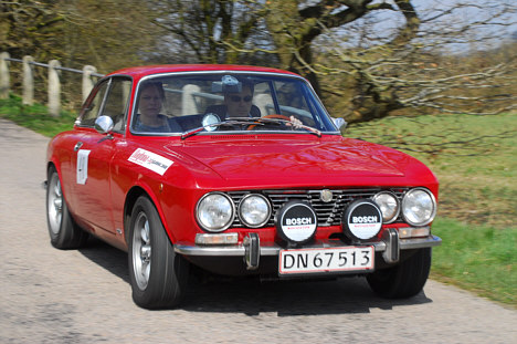 En Alfa Romeo er en dejlig bil. Men en VW 1200 er nøjagtig lige så god til historisk pålidelighedsrally.